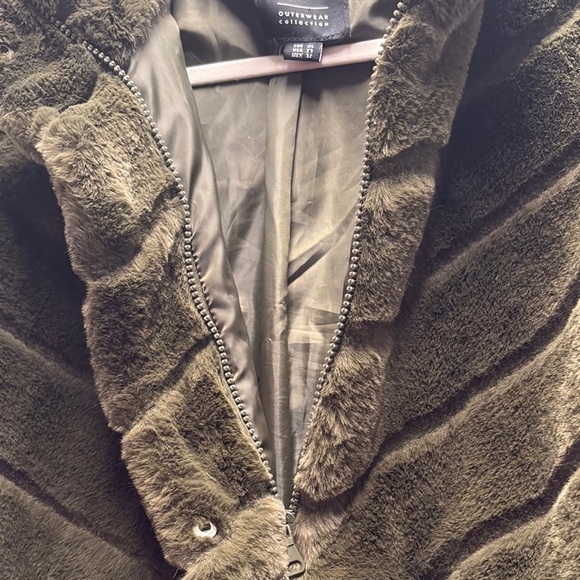 Ci Sono Green Teddy Jacket Quilted Insulated outerwear collection nwot - Picture 7 of 10